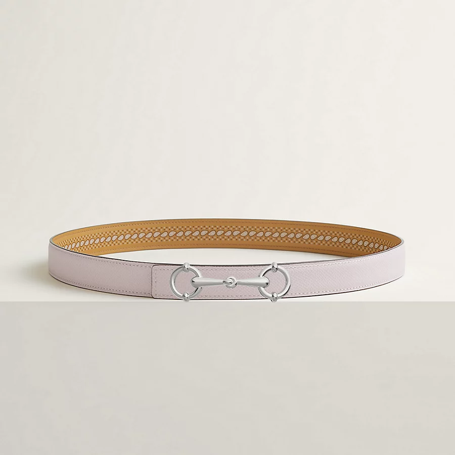 Lady Rider belt buckle & Bandana leather strap 24 mm - Image 1